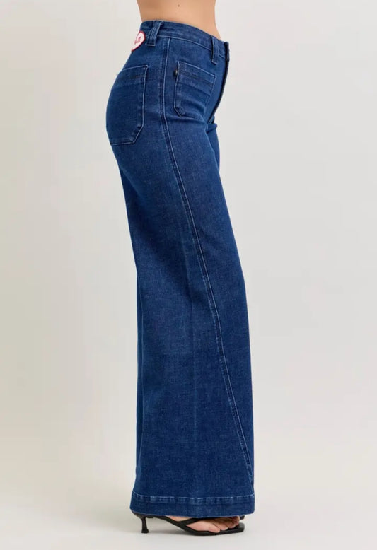 Retro Wide Leg Jean