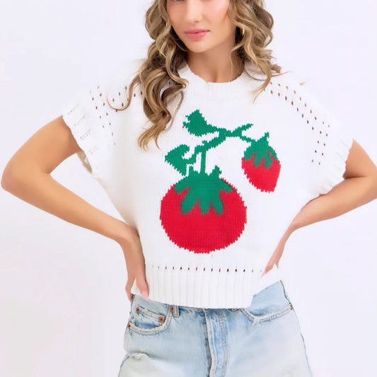 Farm Stand Tomatoes Pullover