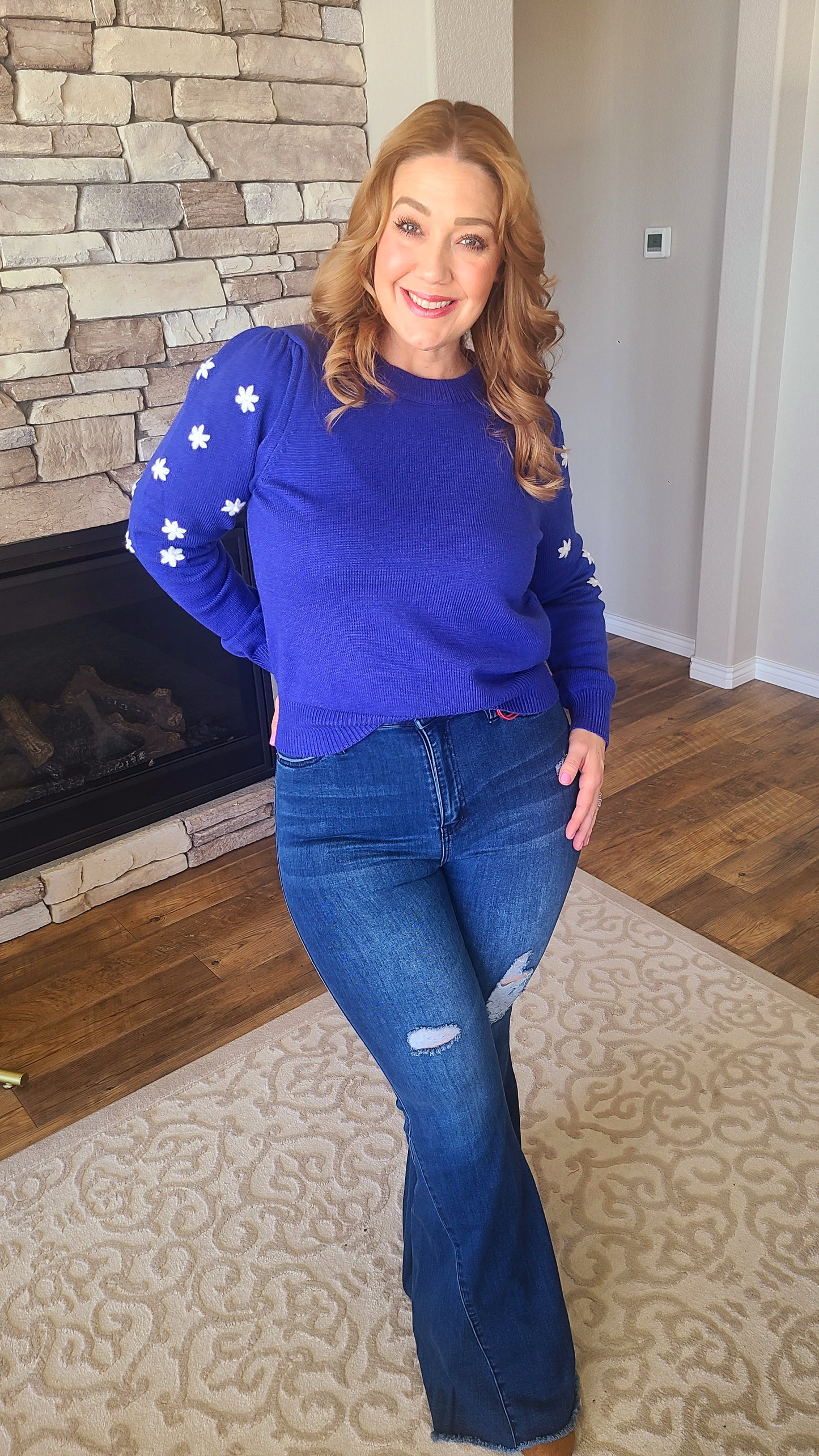 Gigi High Rise Fit 'n' Flare Jean