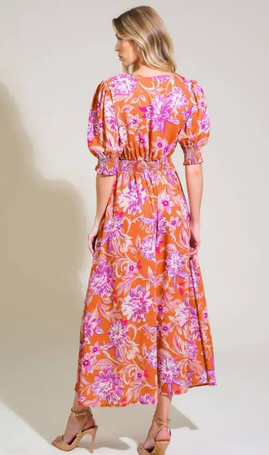Sunset Bloom Dress