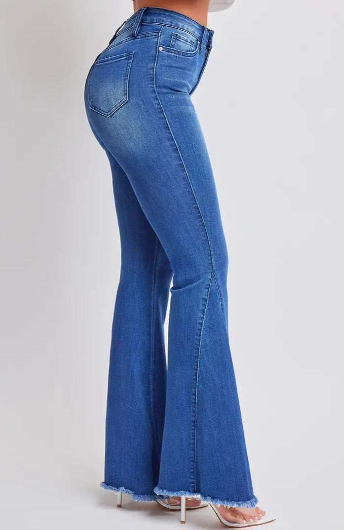 Gigi High Rise Fit 'n' Flare Jean