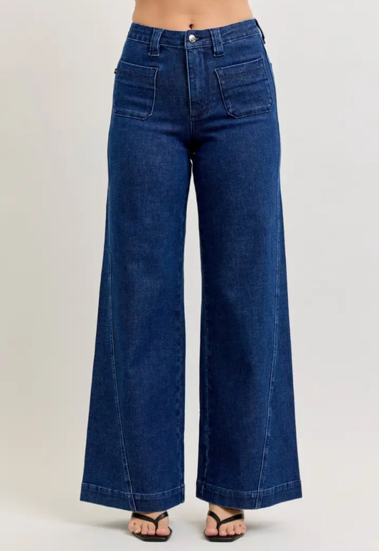 Retro Wide Leg Jean