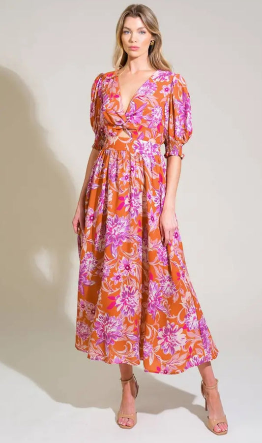 Sunset Bloom Dress