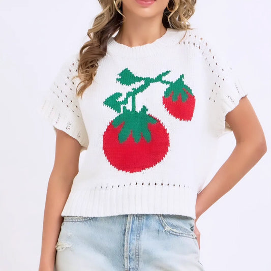 Farm Stand Tomatoes Pullover