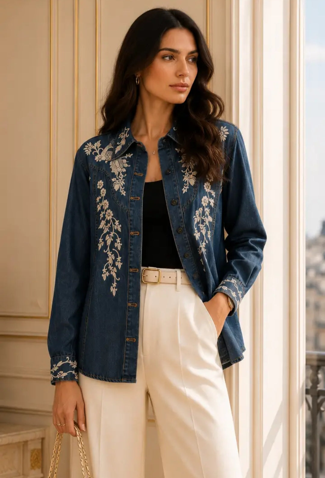 The Gretchen Button-Up